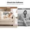 image:imageMCombo 152 Oversized Cloud Sectional Couch Sectional Sofa with FSC Certified U Shaped Couch with Ottoman for Living Room Chenille S0701 BeigeBeige