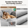 image:imageMCombo 152 Oversized Cloud Sectional Couch Sectional Sofa with FSC Certified U Shaped Couch with Ottoman for Living Room Chenille S0701 BeigeGrey