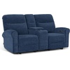 image:imageMCombo 646 Wall Hugger Power Loveseat Recliner Sofa with USB Ports Reclining Loveseat for Small Spaces Living Room RV Fabric PR635M1 Navy BlueNavy Blue