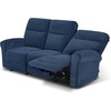 image:imageMCombo 646 Wall Hugger Power Loveseat Recliner Sofa with USB Ports Reclining Loveseat for Small Spaces Living Room RV Fabric PR635M1 Navy BlueNavy Blue