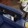image:imageMCombo 767 3 Seats Zero Gravity Power Loveseat Sofa for Adults Home Theater Seating with Power Headrest FSC Certified USB amp Type C Ports Armrest Storage amp LED Light HTS564 GreyNavy Blue