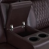 image:imageMCombo 80 Zero Gravity Oversized Power Reclining Loveseat with Adjustable Headrest for Living Room Double Recliner Sofa with USB amp Type C Armrest Storage amp LED Light HTS401SETBrown