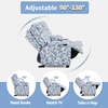 image:imageMCombo Big Kids Recliner for Ages 3 Child Reclining Chair Toddlers Recliner Sofa with Cup Holders Fabric CamouflageCamouflage