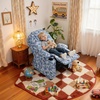 image:imageMCombo Big Kids Recliner for Ages 3 Child Reclining Chair Toddlers Recliner Sofa with Cup Holders Fabric CamouflageCamouflage