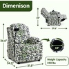image:imageMCombo Bigger Kids Recliner for Ages 5 Teens Recliner with iPad Stand Child Reclining Chair with Cup Holders CamouflageCamouflage