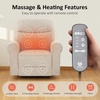 image:imageMCombo Dual Motor Power Lift Recliner Chair with Massage and Heat for Elderly USB Ports Lay Flat Fabric 7666 BeigeBeige