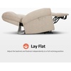 image:imageMCombo Dual Motor Power Lift Recliner Chair with Massage and Heat for Elderly USB Ports Lay Flat Fabric 7666 BeigeBeige