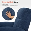 image:imageMCombo Dual Motor Power Lift Recliner Chair with Massage and Heat for Elderly USB Ports Lay Flat Fabric 7666 BeigeNavy Blue