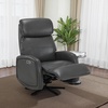 image:imageMCombo Dual Motor Power Recliner Chair for Adults Modern Faux Leather Electric Swivel Recliner with USB Charging Heavy Duty Adjustable Lounge Chair for Living Room amp Bedroom 4610 Grey