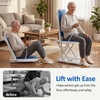 image:imageMCombo Electric Chair Lift for Elderly 308LBS Heavy Duty Floor Lift with Metal Frame IP68 Waterproof Bath Lift Foldable amp Portable with Rechargeable Remote BA226BU