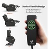 image:imageMCombo Extra Wide Power Lift Recliner Chair for Elderly Lift Chair with Heat and Massage for Big People USBampType C Ports Cup Holders Faux Leather R7045 Grey MediumWideGrey