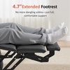 image:imageMCombo Extra Wide Power Lift Recliner Chair for Elderly Lift Chair with Heat and Massage for Big People USBampType C Ports Cup Holders Faux Leather R7045 Grey MediumWideBlack