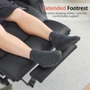 image:imageMCombo Extra Wide Power Lift Recliner Chair for Elderly Lift Chair with Heat and Massage for Big People USBampType C Ports Cup Holders Faux Leather R7045 Grey MediumWideBlack