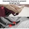 image:imageMCombo Oversized Power Lift Recliner Chair with Massage and Heat for Big and Tall Elderly People Cup Holders USB Ports Side Pockets Fabric R7541 Grey LargeOversizeBurgundy