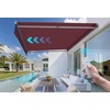 image:imageMCombo Patio Awning 10x8 Feet Sunshade Canopy for Motorized Retractable Awnings 4693GreyBurgundy