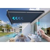 image:imageMCombo Patio Awning 10x8 Feet Sunshade Canopy for Motorized Retractable Awnings 4693GreyDark Blue