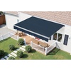 image:imageMCombo Patio Awning 10x8 Feet Sunshade Canopy for Motorized Retractable Awnings 4693GreyDark Blue