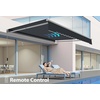 image:imageMCombo Patio Awning 10x8 Feet Sunshade Canopy for Motorized Retractable Awnings 4693GreyDark Grey