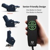 image:imageMCombo Power Lift Recliner Chair for Elderly Lift Chair with Heat and Massage FSC Certified USBampType C Ports Cup Holders Fabric 7040 MediumBrownAdmiral