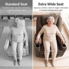 image:imageMCombo Power Lift Recliner Chair for Elderly Lift Chair with Heat and Massage FSC Certified USBampType C Ports Cup Holders Fabric 7040 MediumBrownCoffee
