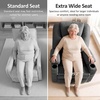 image:imageMCombo Power Lift Recliner Chair for Elderly Lift Chair with Heat and Massage FSC Certified USBampType C Ports Cup Holders Fabric 7040 MediumBrownGrey