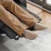 image:imageMCombo Power Reclining Sofa with Heat and VibrationUSB Ports Cup Holders3Seat Dual Recliner Sofa for Living Room 6077 Cream White 3 SeaterBlack