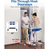 image:imageMCombo Stand Assist Patient Lift with Transfer Belt Patient Transport Unit for Home Care and Elderly Use 400lbs Capacity STA446 Navy BlueNavy Blue