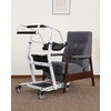 image:imageMCombo Stand Assist Patient Lift with Transfer Belt Patient Transport Unit for Home Care and Elderly Use 400lbs Capacity STA446 Navy BlueSolid Black