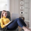 image:imageMCombo Swivel Recliner with Ottoman TV Chair with Vibration Massage Ideal for RV Small Space Living Room amp Bedroom 4539 4828 Textile Dark GreyDark Grey