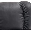 image:imageMCombo Swivel Recliners with Ottoman Reclining TV Chairs with Vibration Massage Faux Leather Ergonomic Lounge Chair for Living Room Bedroom 4832 SaddleBlack