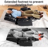 image:imageMCombo Triple Motor Power Lift Recliner Chair with Massage and Dual Heating Adjustable Headrest for Elderly People Faux Leather 7632 Blue MediumBlack