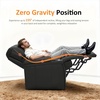 image:imageMCombo Triple Motors Power Recliner Chair with Power Headrest amp Lumbar Support for Living Room Home Theater Seating with Armrest Storage Tray Table and Dual Charging Ports HTS708 GreyBlack