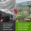 image:imageMCombo Wooden Greenhouse Walkin Outdoor Greenhouse with Openable Roof and Lockable Door 0899 Dark GreyNatural