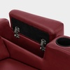 image:imageMCombo Zero Gravity Power Recliner Chair with Adjustable Headrest for Living Room Home Theater Seating Recliner with 360 Swivel Tray Table USB amp TypeC Ports LED Lighting Armrest Storage HTS555Red