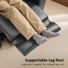 image:imageMCombo Zero Gravity Power Recliner Chair with Adjustable Headrest for Living Room Home Theater Seating Recliner with 360 Swivel Tray Table USB amp TypeC Ports LED Lighting Armrest Storage HTS555Grey