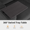 image:imageMCombo Zero Gravity Power Recliner Chair with Adjustable Headrest for Living Room Home Theater Seating Recliner with 360 Swivel Tray Table USB amp TypeC Ports LED Lighting Armrest Storage HTS555Grey