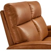 image:imageMCombo Zero Wall Recliner Loveseat 2Seat Power Wall Hugger Sofa with USB amp TypeC Charge Ports for Small Space Living Room RV Faux Leather PR646 Dark Grey LoveseatCognac Brown