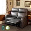 image:imageMCombo Zero Wall Recliner Loveseat 2Seat Power Wall Hugger Sofa with USB amp TypeC Charge Ports for Small Space Living Room RV Faux Leather PR646 Dark Grey LoveseatDark Grey