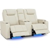 image:imageMCombo 80 Zero Gravity Oversized Power Reclining Loveseat with Adjustable Headrest for Living Room Double Recliner Sofa with USB amp Type C Armrest Storage amp LED Light HTS401SETBeige