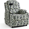 image:imageMCombo Bigger Kids Recliner for Ages 5 Teens Recliner with iPad Stand Child Reclining Chair with Cup Holders CamouflageCamouflage