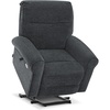 image:imageMCombo Dual Motor Power Lift Recliner Chair with Massage and Heat for Elderly USB Ports Lay Flat Fabric 7666 BeigeDark Grey