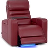 image:imageMCombo Zero Gravity Power Recliner Chair with Adjustable Headrest for Living Room Home Theater Seating Recliner with 360 Swivel Tray Table USB amp TypeC Ports LED Lighting Armrest Storage HTS555Red