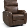 image:imageMCombo Zero Wall Recliner Chair Power Wall Hugger Recliner with USB amp TypeC Dual Charge Ports for Small Space Living Room RV PR644 Dark GreyDark Brown