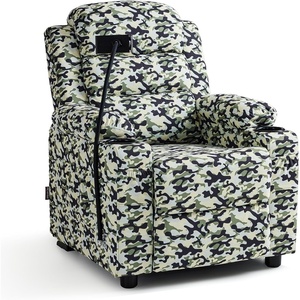image:imageMCombo Bigger Kids Recliner for Ages 5 Teens Recliner with iPad Stand Child Reclining Chair with Cup Holders CamouflageCamouflage
