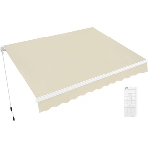 image:imageMCombo Patio Awning 10x8 Feet Sunshade Canopy for Motorized Retractable Awnings 4693GreyBeige