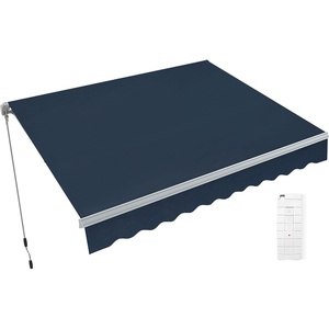 image:imageMCombo Patio Awning 10x8 Feet Sunshade Canopy for Motorized Retractable Awnings 4693GreyDark Blue