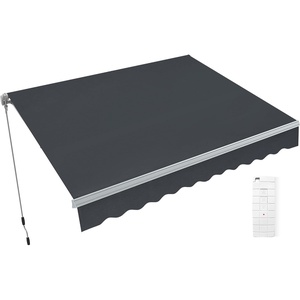 image:imageMCombo Patio Awning 10x8 Feet Sunshade Canopy for Motorized Retractable Awnings 4693GreyDark Grey