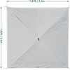 image:imageMCombo 10x10ft 5Sided PopUp Gazebo Tent Only Screened Outdoor Shelter with Netting Quick Setup Patio Pavilion No Wind Panels Included 1024 Silver Gray 10x10ft PopUp Gazebo Tent OnlySilver Gray