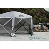 image:imageMCombo 10x10ft 5Sided PopUp Gazebo Tent Only Screened Outdoor Shelter with Netting Quick Setup Patio Pavilion No Wind Panels Included 1024 Silver Gray 10x10ft PopUp Gazebo Tent OnlySilver Gray