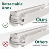 image:imageMCombo 115x95 Feet Manual Retractable Patio Door Window Awning Sunshade Shelter Outdoor Canopy 1210 Green 115L x 95WBeige